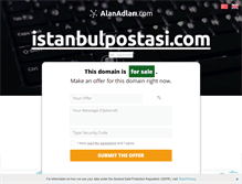 Tablet Screenshot of istanbulpostasi.com